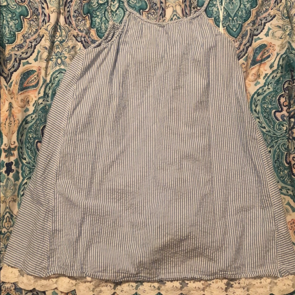 Seersucker dress